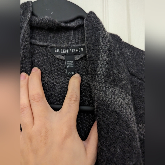 Eileen Fisher Coat Cardigan Sweater - Picture 4 of 5
